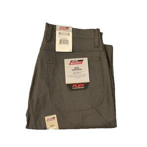 Genuine Dickies Duck Carpenter Relaxed Fit Mid Rise Gray 32x32